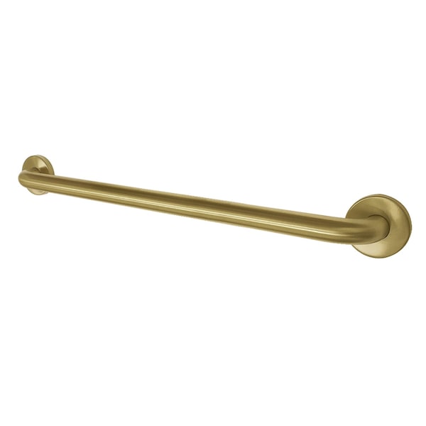 Kingston Brass DR114247 24-Inch x 1-1/4-Inch O.D Grab Bar, Brushed Brass DR114247 - main
